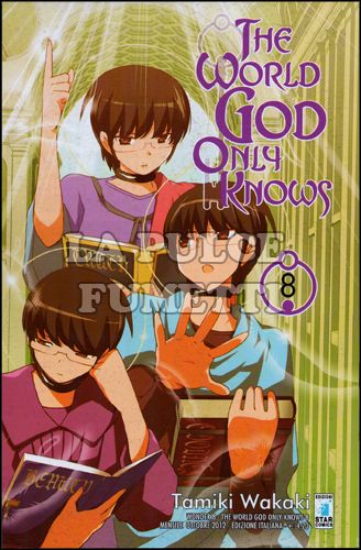 WONDER #     8 - THE WORLD GOD ONLY KNOWS 8